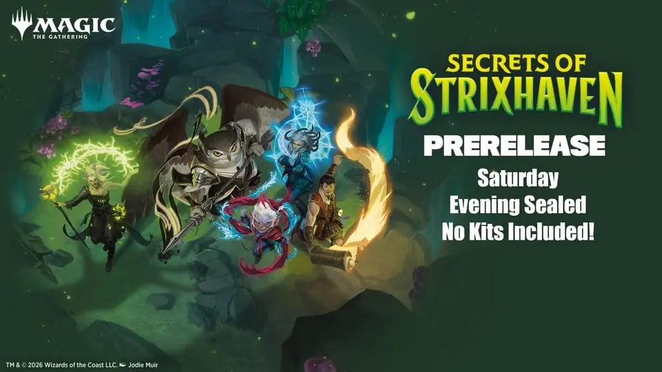 Lördag Kväll Sealed: Secrets of Strixhaven 18/4