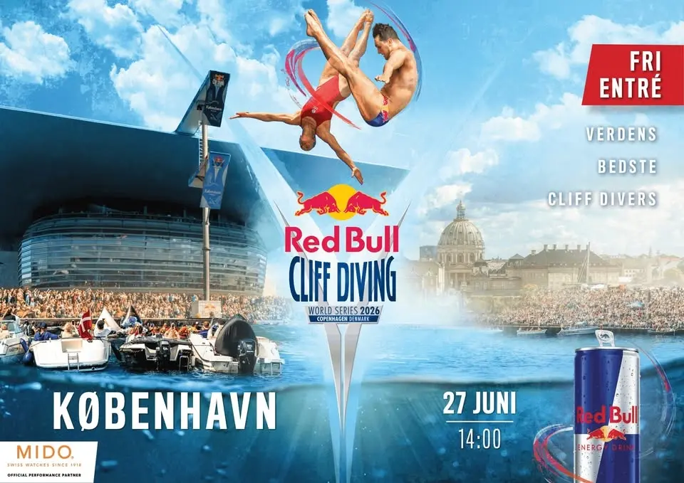Red Bull Cliff Diving World Series 2026, København