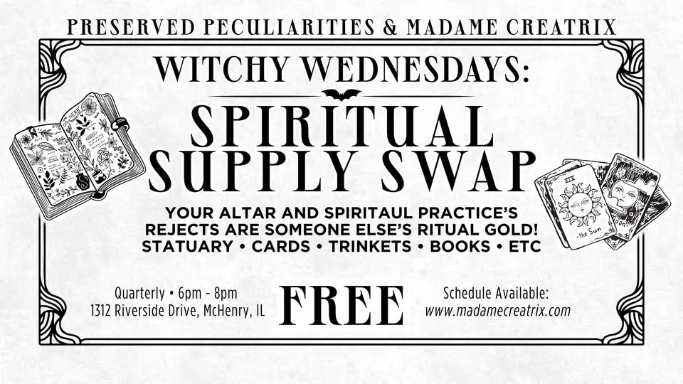 Witchy Wednesdays | Spiritual Supply Swap