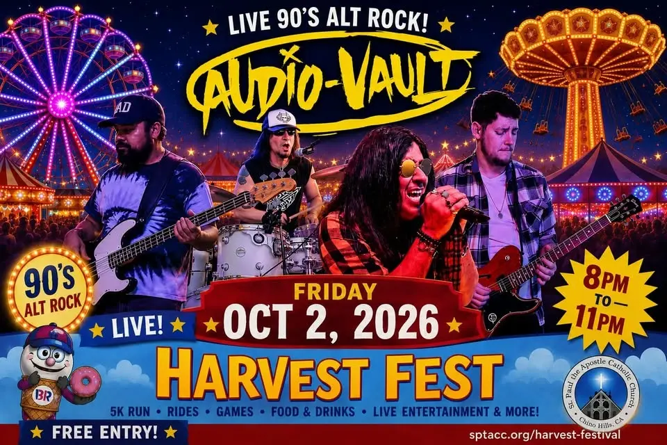 AUDIO VAULT Returns to Chino Hills