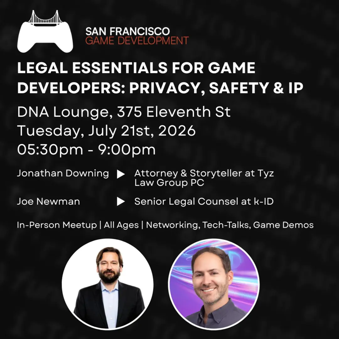 Legal Essentials for Game Developers: Privacy, Safety & IP