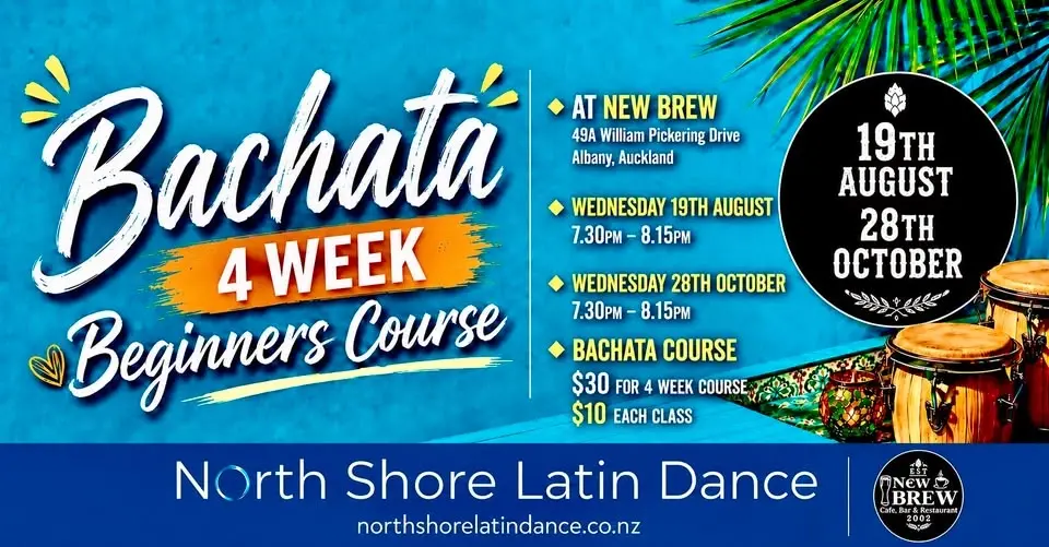 Wednesday Bachata Beginners 4 Week Coursea