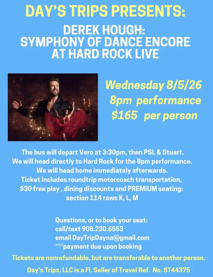 Derek Hough: Symphony of Dance Encore at Hard Rock Live