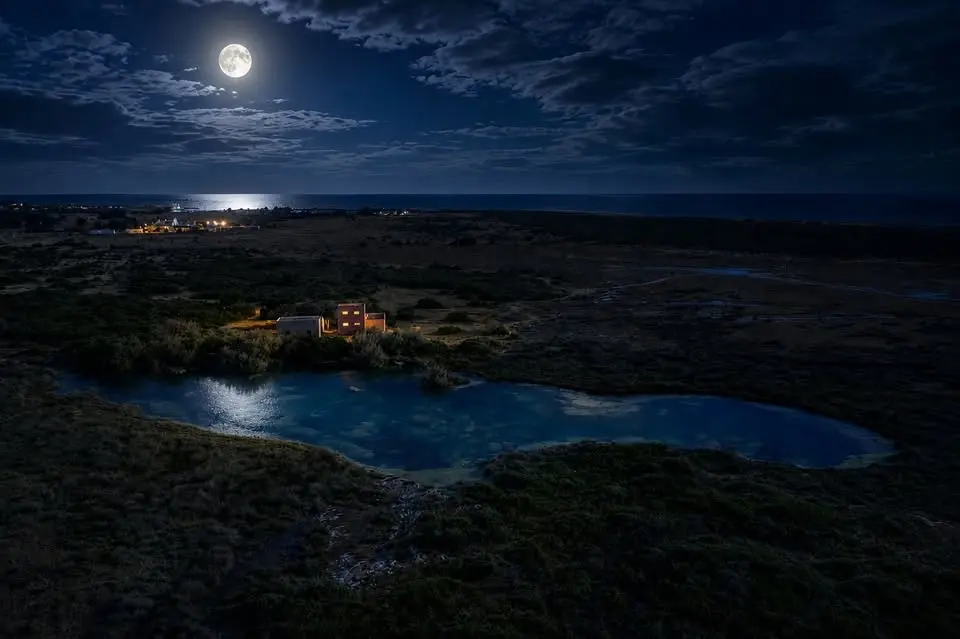 PASSEGGIATA SERALE ALLA PALUDE DEL CAPITANO — SOTTO LA LUCE DELLA LUNA CRESCENTE