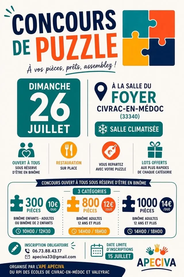 Concours de puzzle