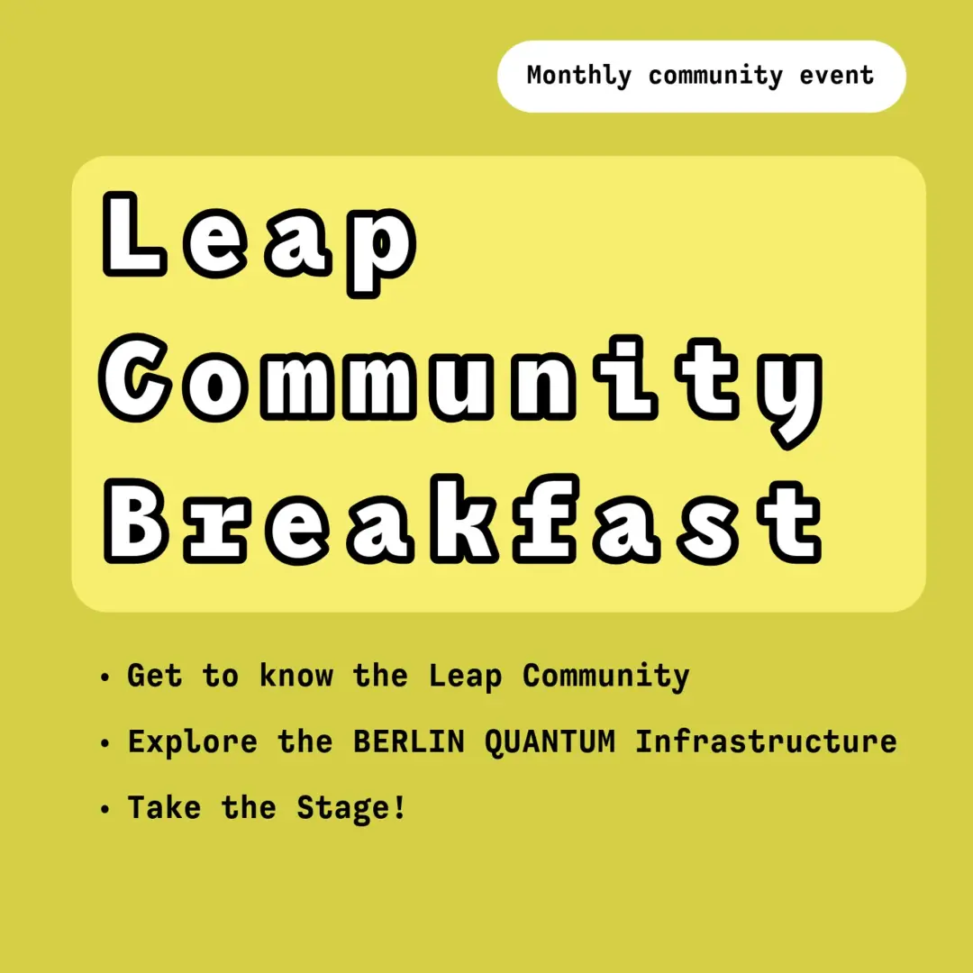 Leap Monthly Breakfast: Connect, Pitch & Innovate ☕️