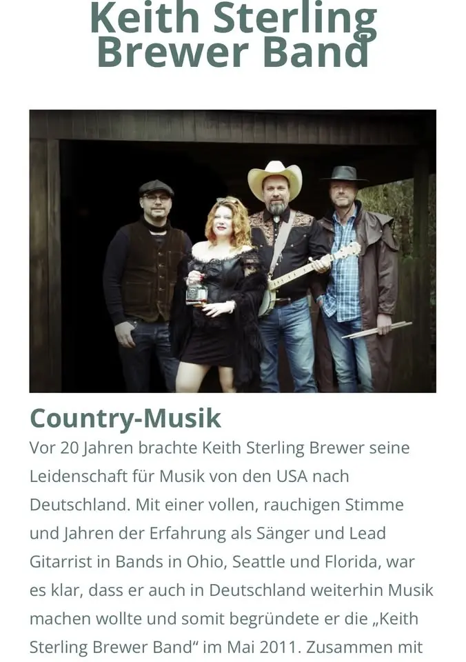 Keith Sterling Brewer Band 