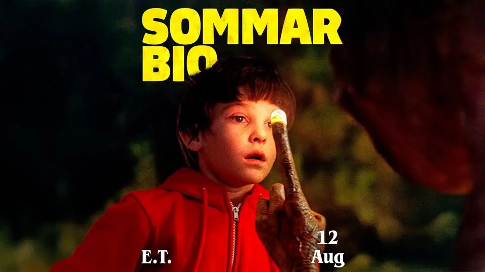 SOMMARBIO: E.T THE EXTRA TERRESTRIAL