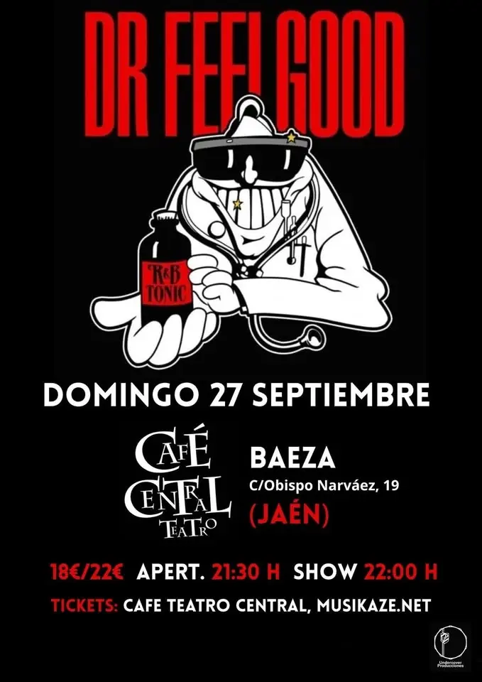 DR FEELGOOD (UK) en Baeza (Jaén), CAFE TEATRO CENTRAL