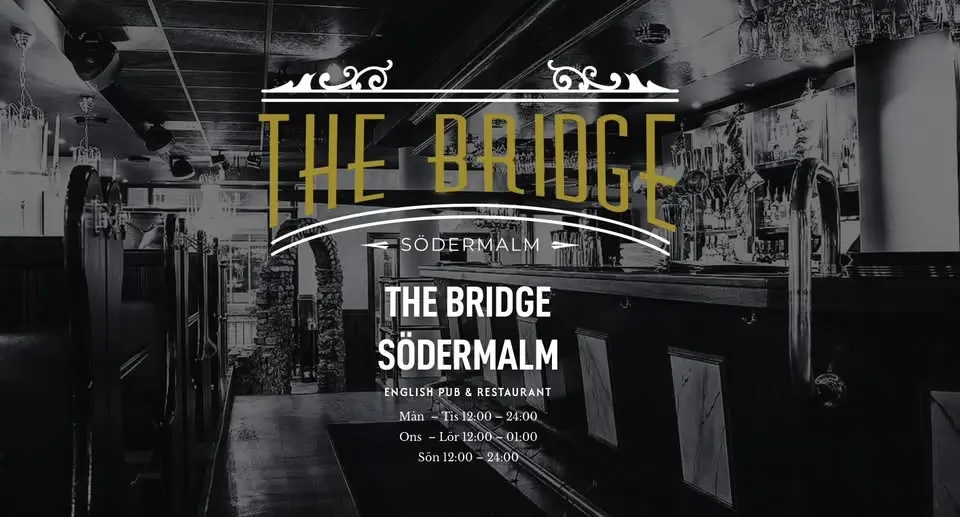Barnfri Pub-mat- Träff fredag 2026-07-10 kl 18.30 The Bridge