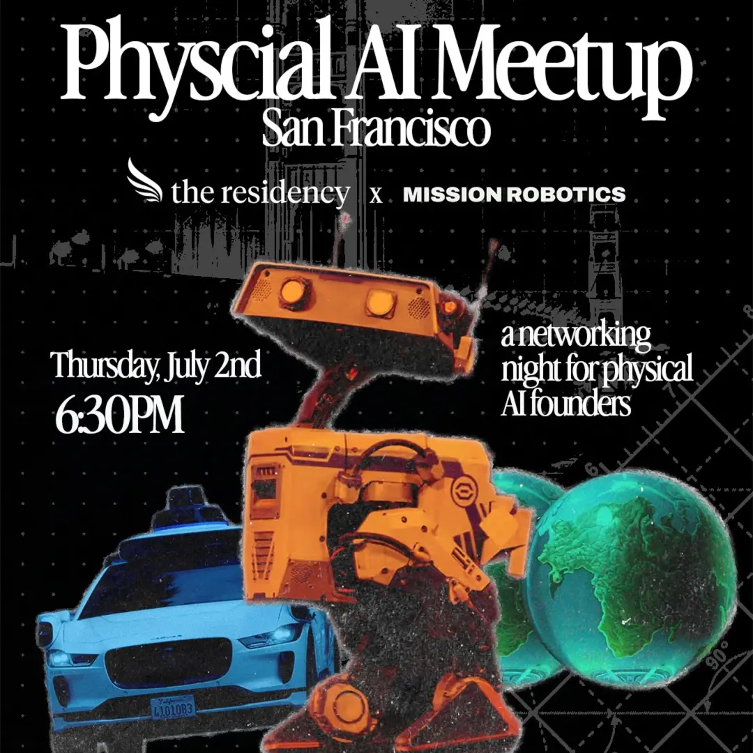 Physical AI Open House – The Residency × Mission Robotics