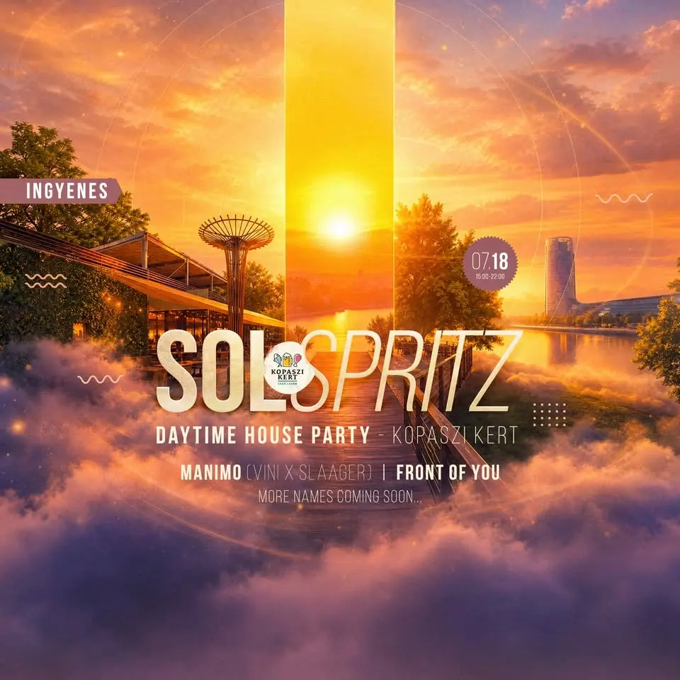 ☀️ SOL SPRITZ VOL 02 • KOPASZIKERT • 07.18. • FREE ENTRY ☀️