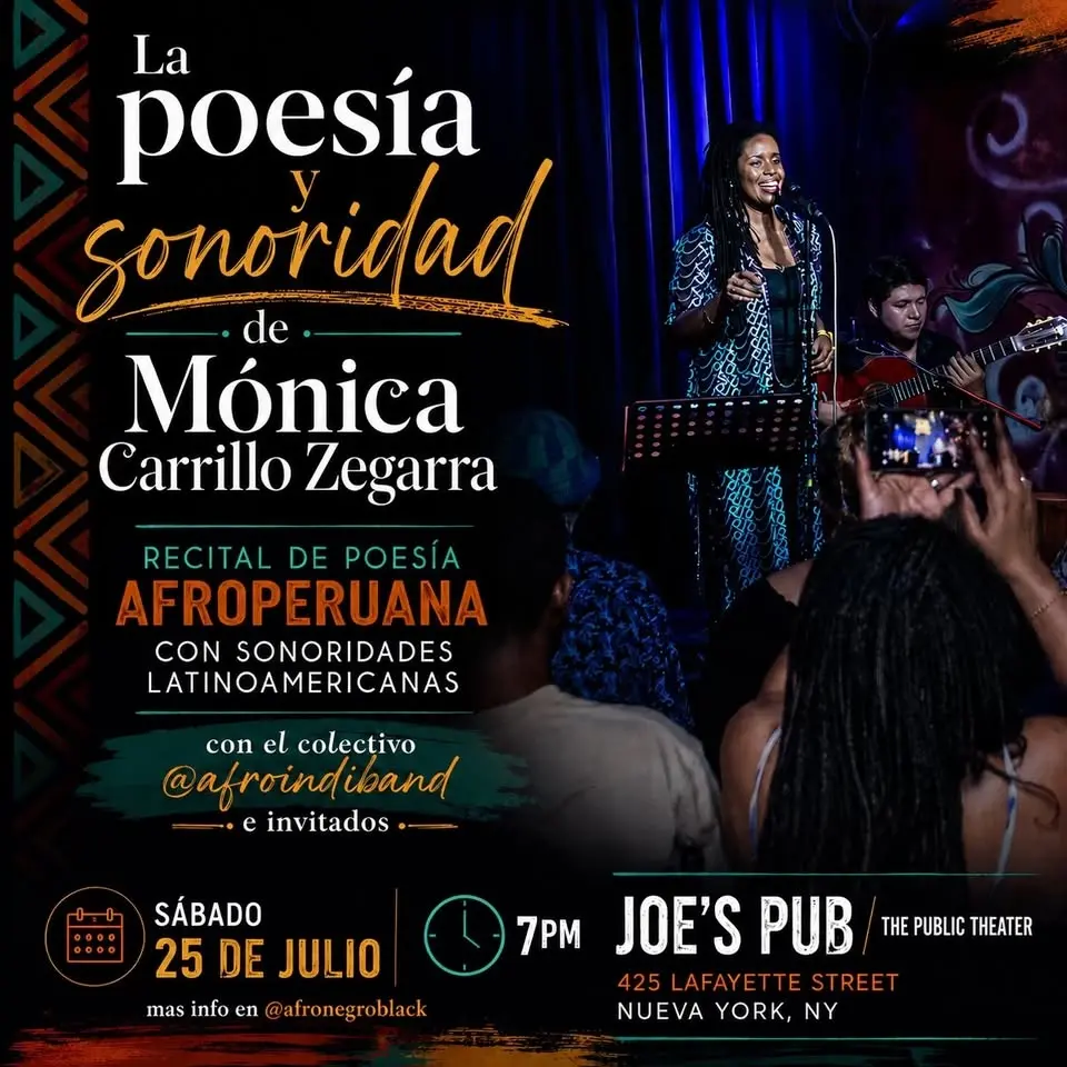 AFRO-LATINA WRITERS: THE POETRY & SOUND OF MÓNICA CARRILLO ZEGARRA
