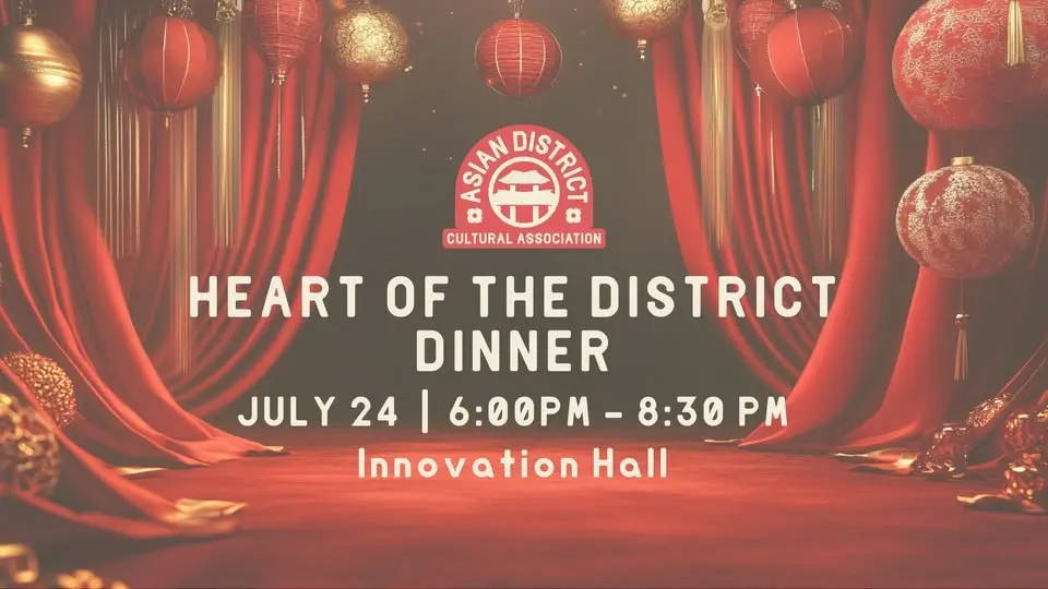 Heart of the District Dinner with OKC Asian District