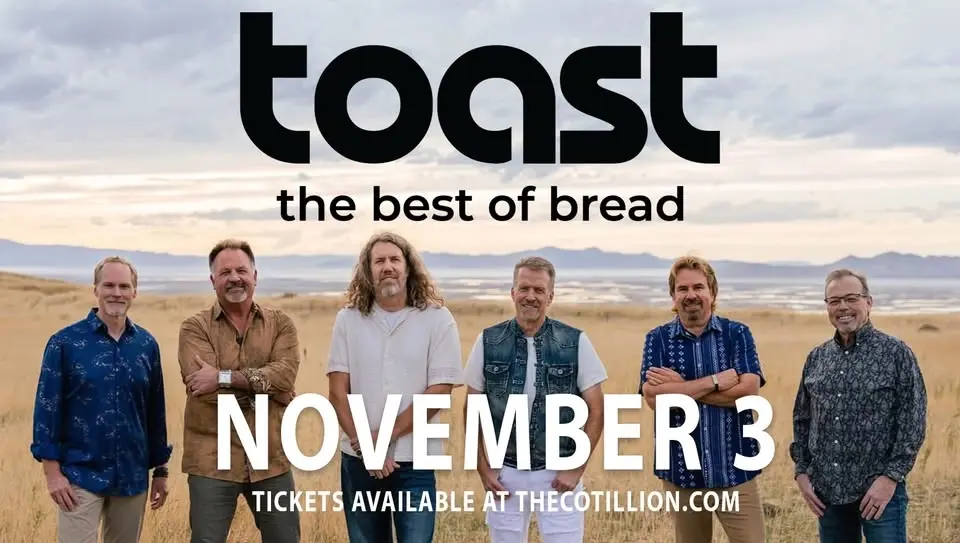 Toast - The Best Of Bread · November 3 · The Cotillion · Wichita, KS