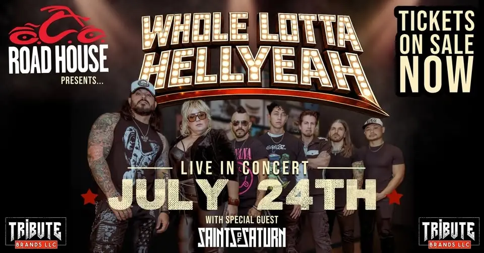 Road House Nation Presents: Whole Lotta Hell Yeah w/ Special Guest Saints of Saturn