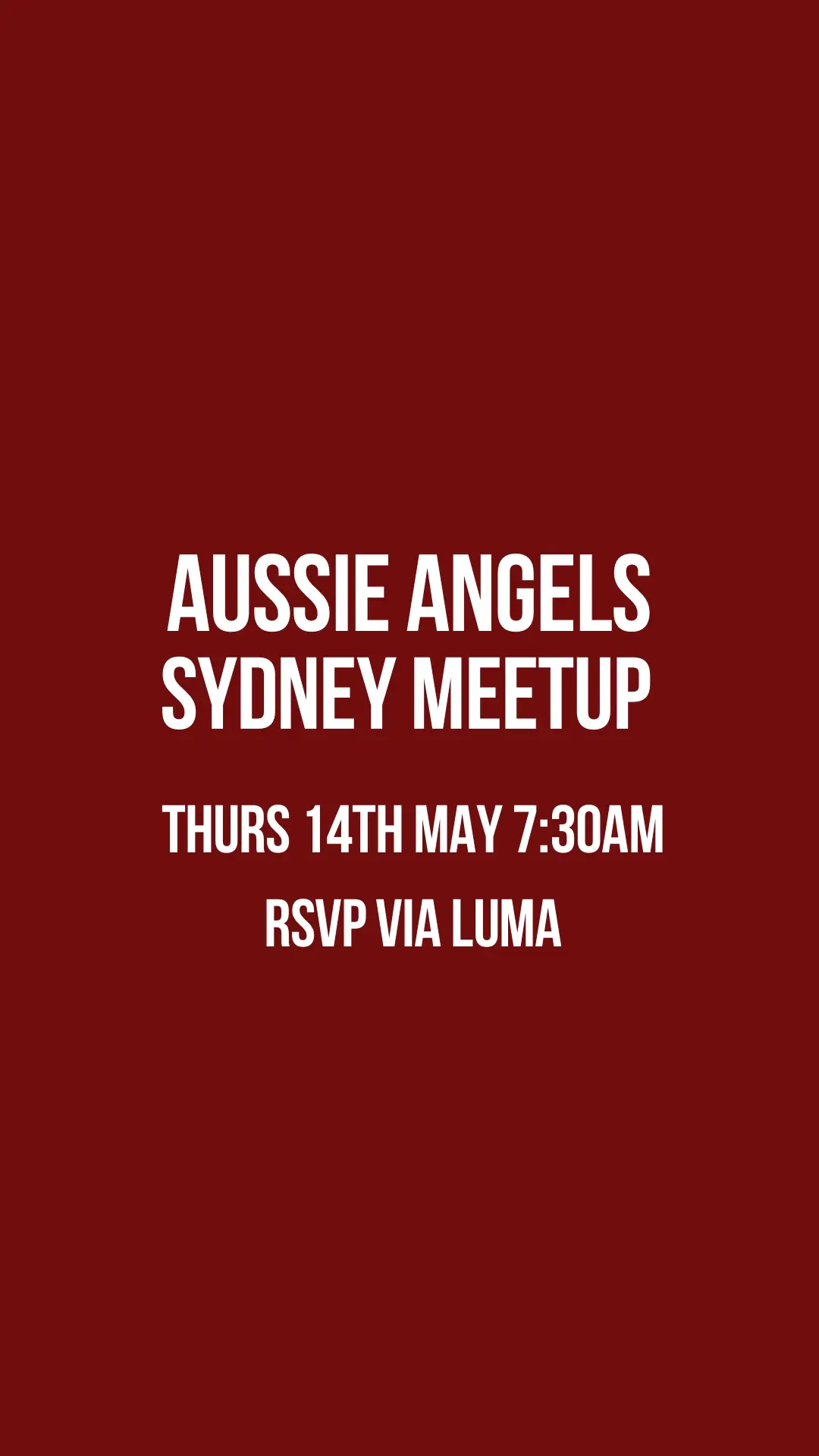 Aussie Angels (The Girls Who Get It) - Sydney meetup