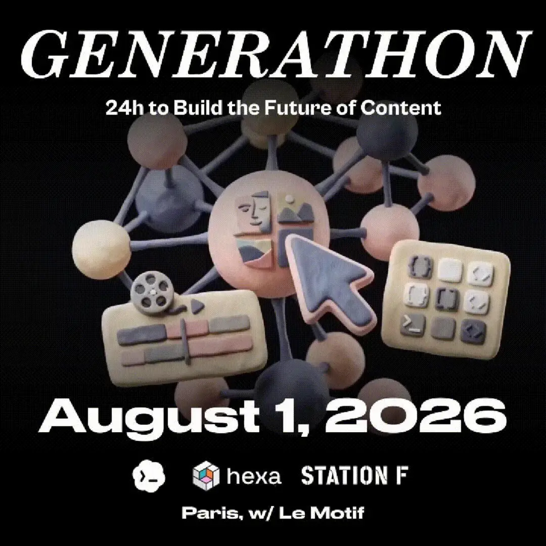 Generathon : 24h to Build the Future of Content