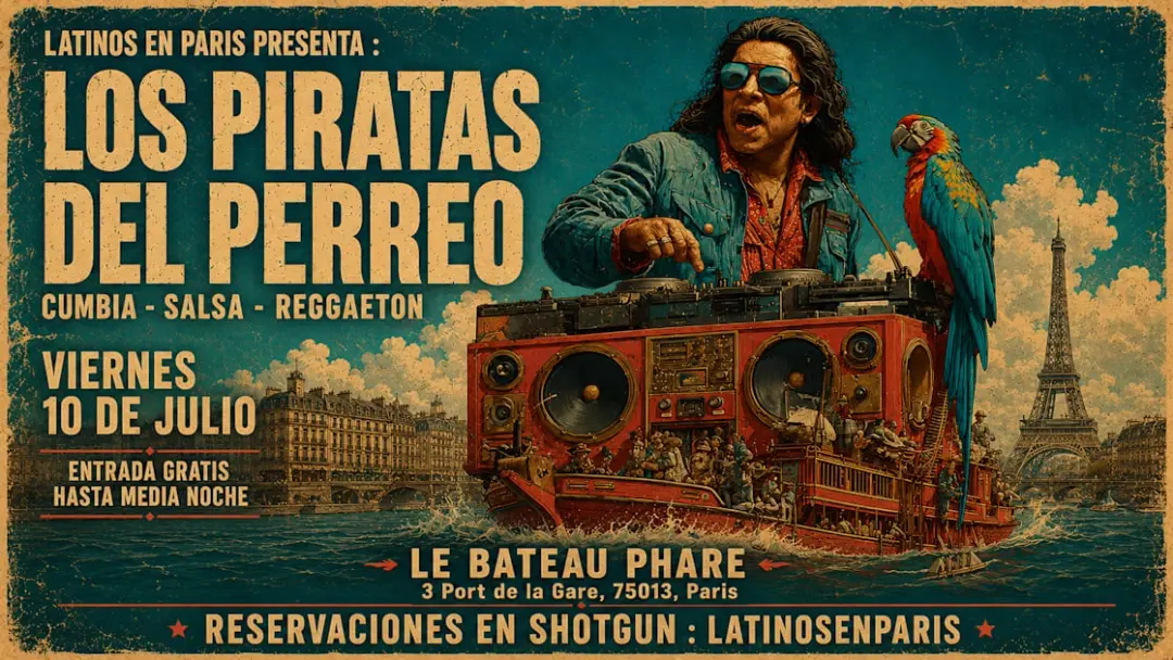 Los Piratas Del Perreo Au Bateau Phare