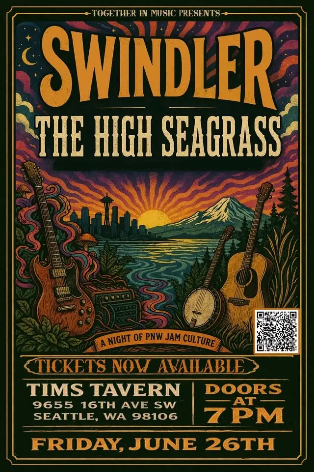 Swindler and The High Seagrass @ Tim's Tavern Friday June 26