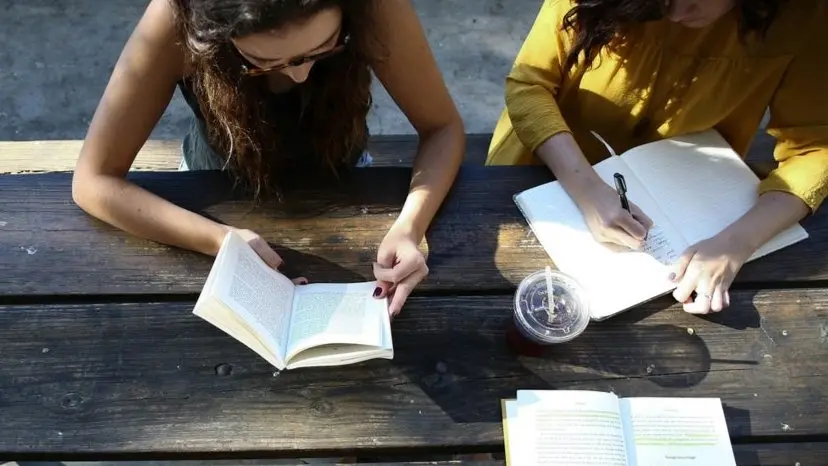 Reading/writing afternoon coffee