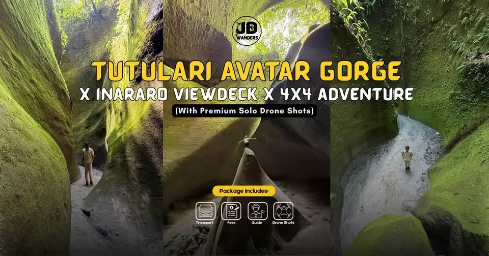 Tutulari Avatar Gorge Daytour | With Solo Drone Shots | JD Wanders