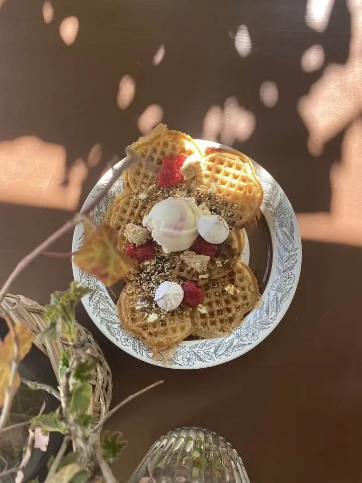 VÅFFELBUFFÉ - Minas chokladvåfflor