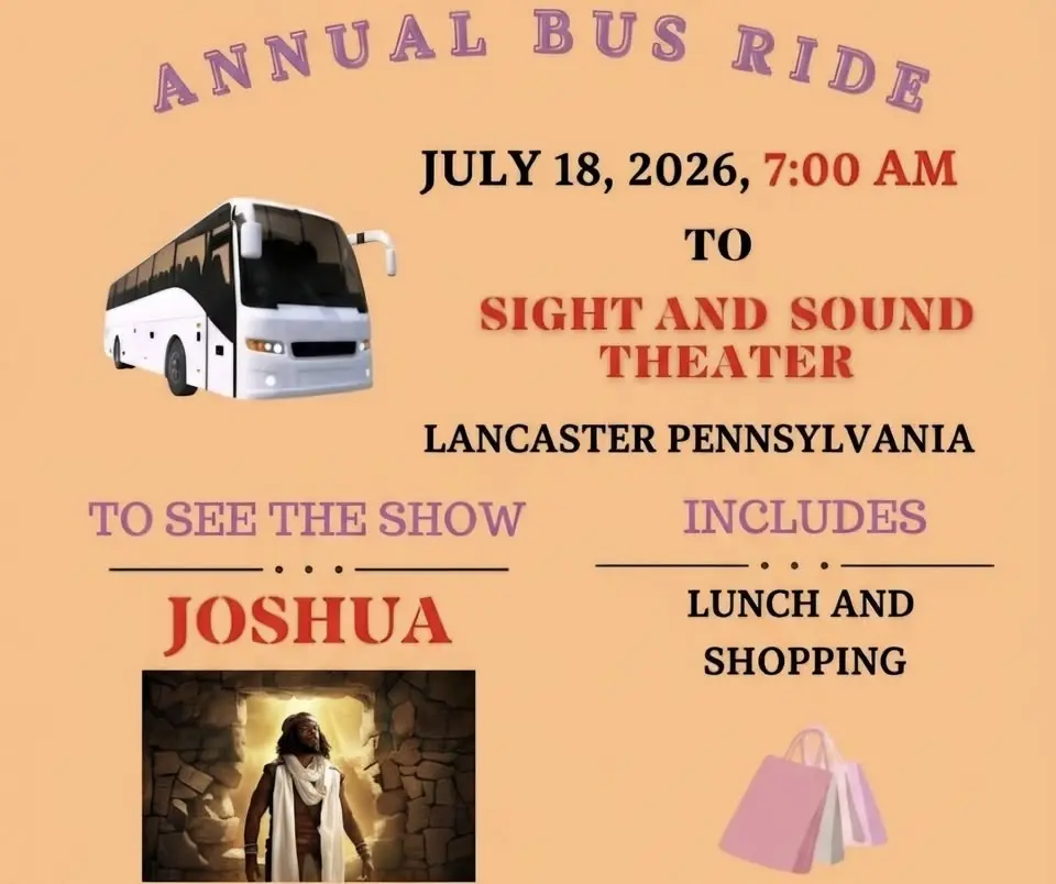 Annual Road Trip to Sight & Sound Theater Lancaster, PA.