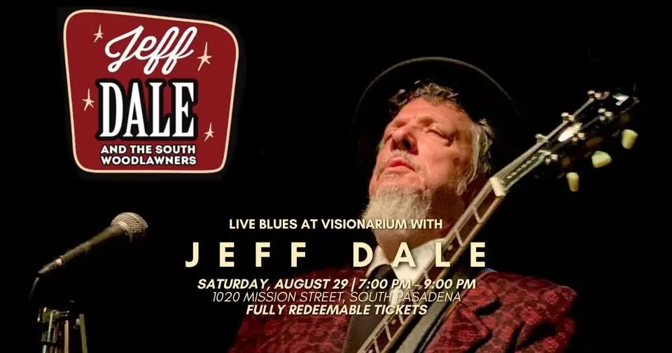 Live Blues at Visionarium with Jeff Dale