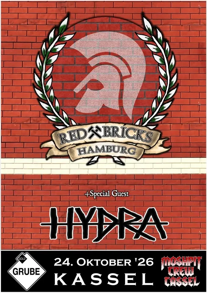 RED BRICKS + HYDRA @ Goldgrube Kassel