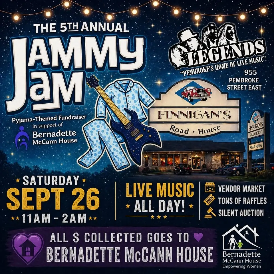 5th Annual Jammy Jam (fundraiser for Bernadette McCann House)