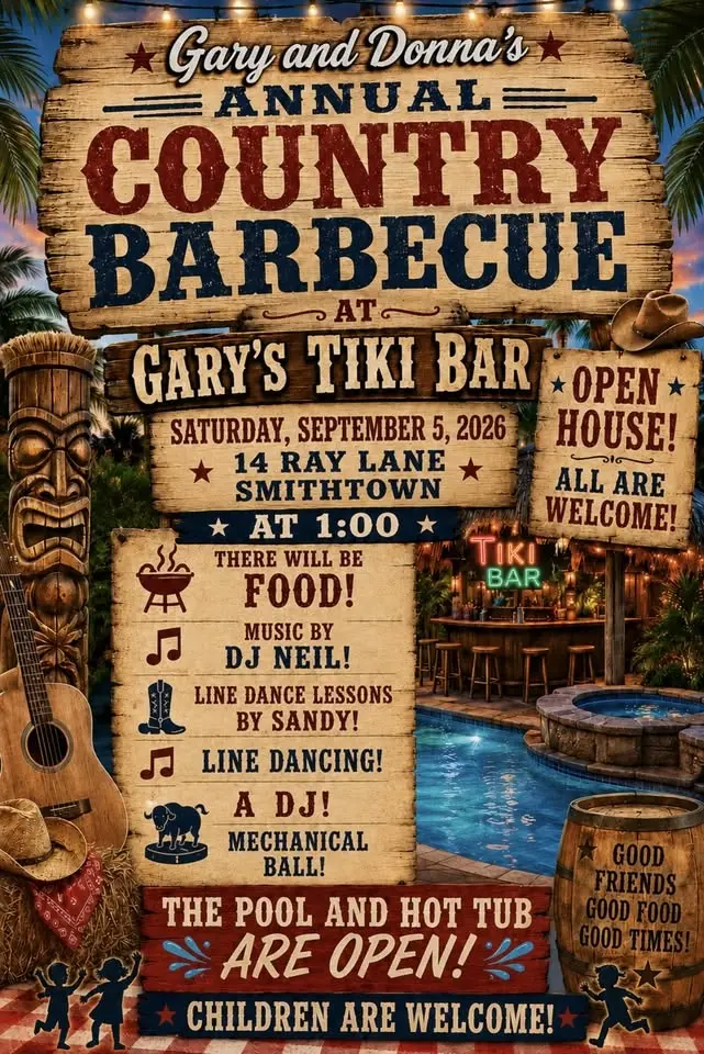 Gary & Donnas 2026 Country BBQ Open House