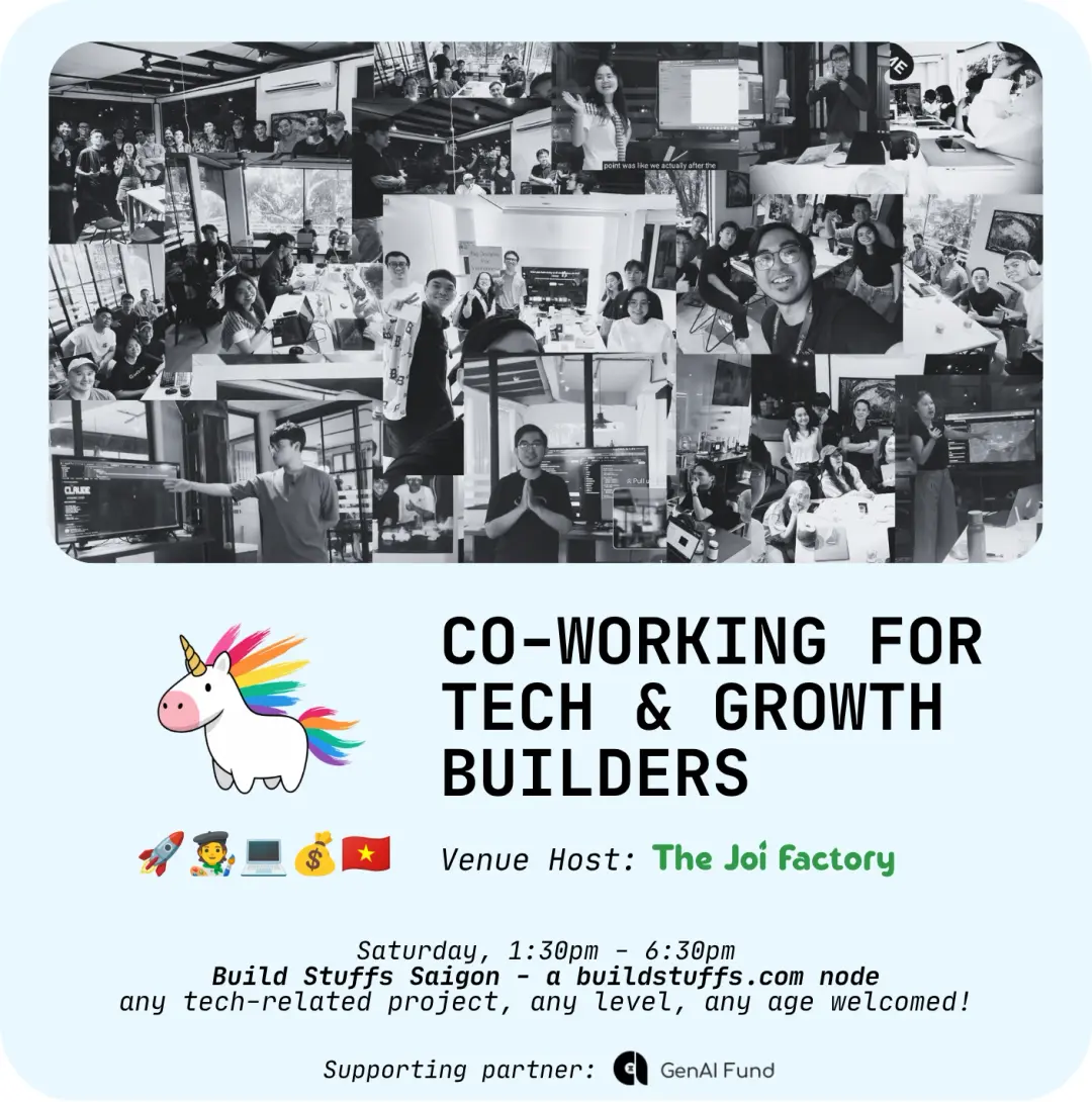 Cowork & Showcase for Tech/Growth Builders - BS35