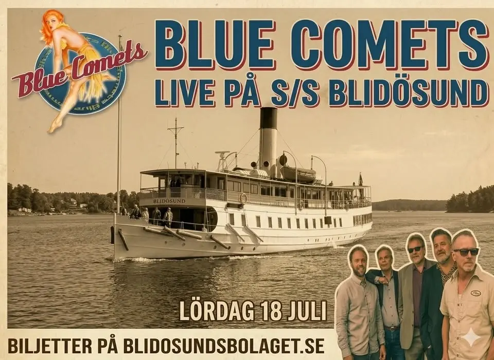 Blue Comets på Blidösund