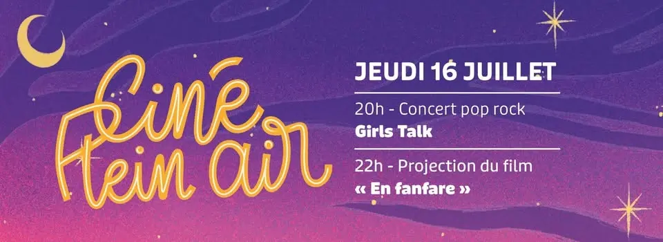 Concert & Ciné plein air ✨
