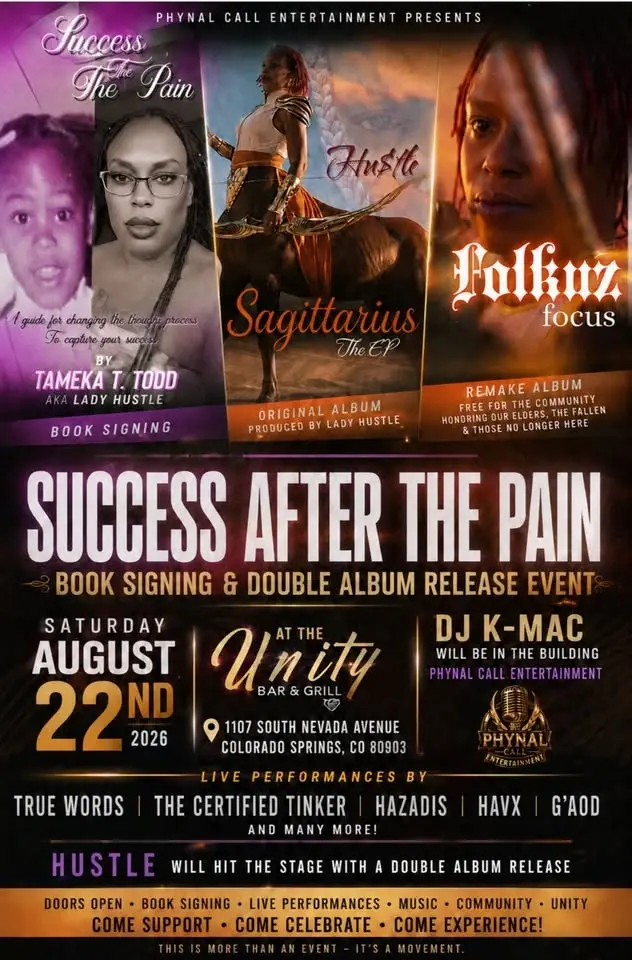 The Triple Release book signing