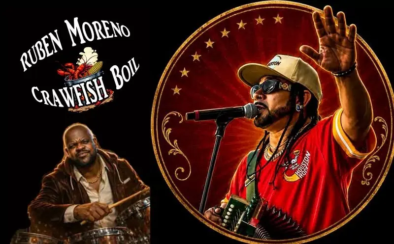 Ruben Moreno Crawfish Boil at Emmit's Place