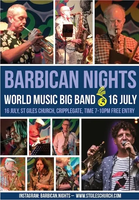 World Music Big band Live at St Giles