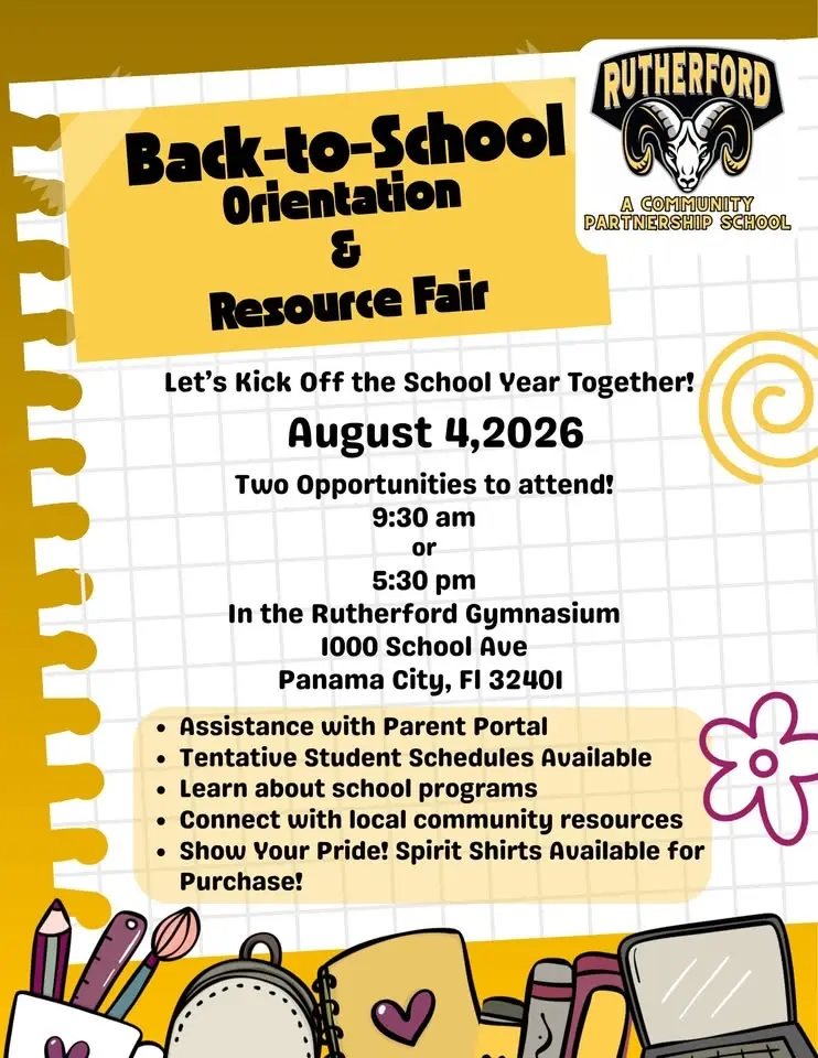 Rutherford Back-to-School Orientation & Resource Fair