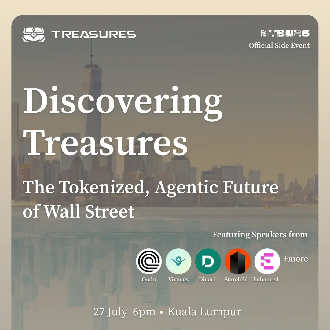 Discovering Treasures: RWAs & The Tokenized, Agentic Future of Wall Street