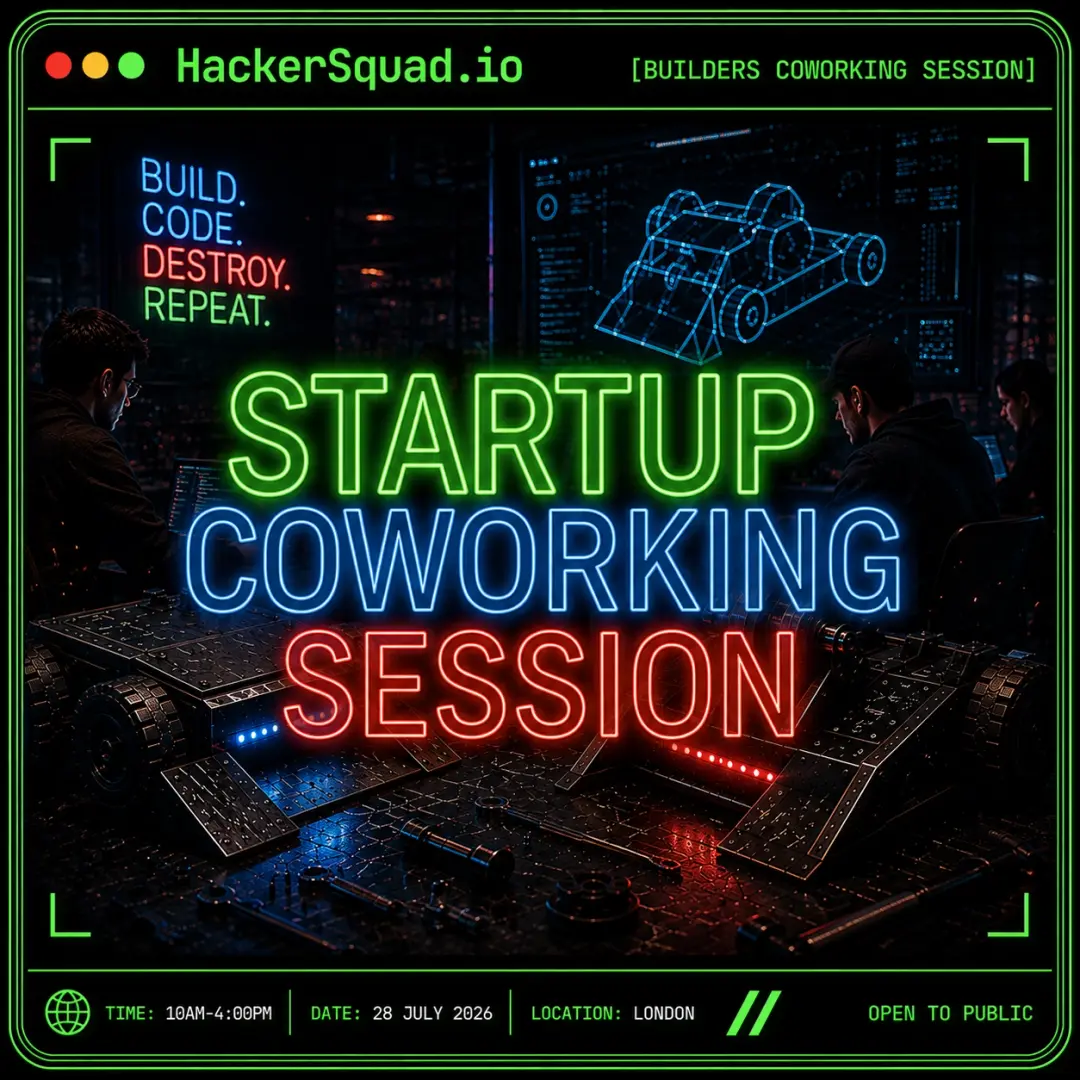 Pre-Hack Coworking at Oneder - The Calm Before the Combat