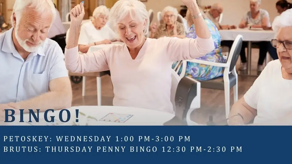 Weekly Bingo at the Friendship Center 