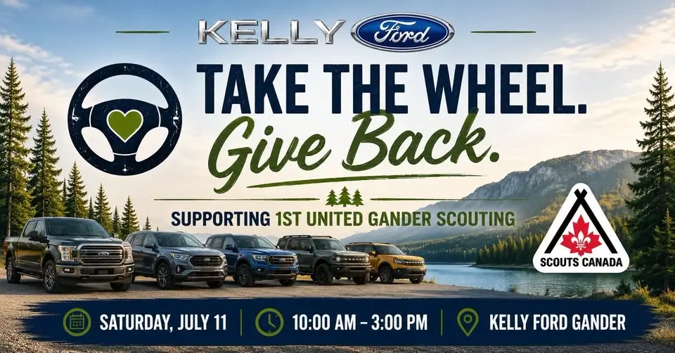 ๐ Drive One for Your Community | Gander & Area