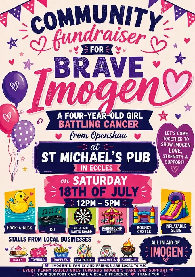Community Fundraiser For Brave Imogen
