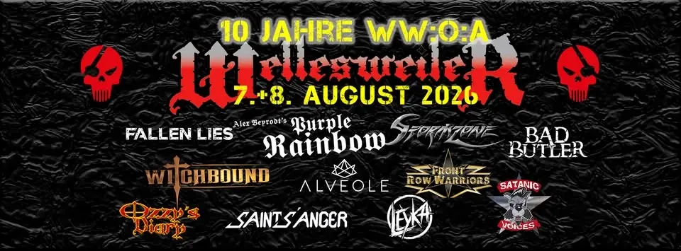 WW:O:A 2026 - Wellesweiler-Open-Air - 10 Jahre