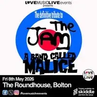 A Band Called Malice -Bolton Roundhouse Fri 8/5/26 (Jam Tribute)