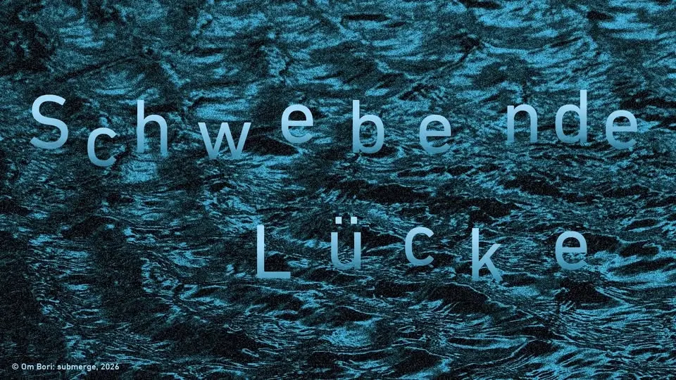 Schwebende Lücke-Ausstellungseröffnung