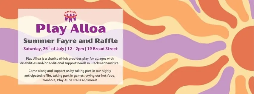 Play Alloa Summer Fayre and Raffle