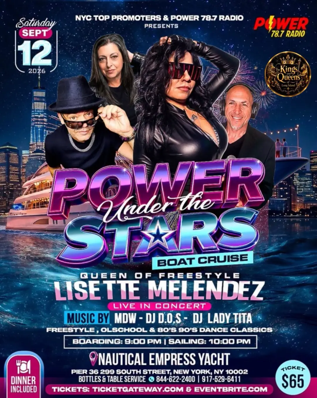 POWER 787 UNDER THE STARS ⭐️ LISETTE MELENDEZ