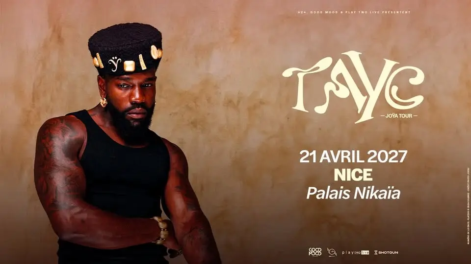 TAYC • PALAIS NIKAÏA - NICE • 21 AVRIL 2027